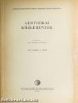 Geofizikai Közlemények 1964/4.