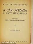 A cár országa a nagy háboruban I-III.
