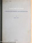 Dokumentumok a magyar párttörténet tanulmányozásához I.