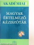Magyar értelmező kéziszótár