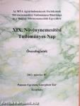 XIX. Növénynemesítési Tudományos Nap