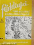 Földrajzi múzeumi tanulmányok 8.