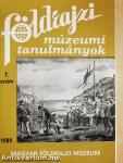 Földrajzi múzeumi tanulmányok 7.