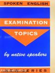 Examination topics by native speakers