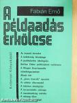 A példaadás erkölcse