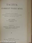 Tacitus fönmaradt összes művei I-II.