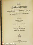 Magyar és német nagy kézi szótár I-II. (gótbetűs)