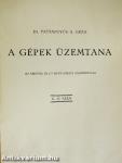 A gépek üzemtana