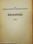 Az Eötvös Loránd Tudományegyetem értesítője 1969/70