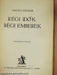 Régi idők, régi emberek