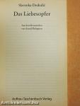 Das Liebesopfer