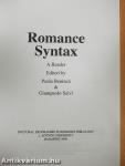 Romance Syntax