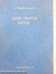 Latin-magyar szótár