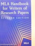 MLA Handbook for Writers of Research Papers