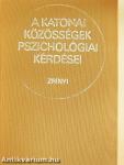 A katonai közösségek pszichológiai kérdései