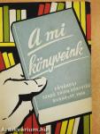 A mi könyveink 1960