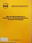 Über den Nährstoffeintrag in Grundwasser und Oberflächengewässer aus Boden und Düngung