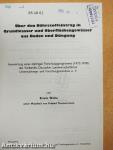 Über den Nährstoffeintrag in Grundwasser und Oberflächengewässer aus Boden und Düngung