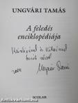 A feledés enciklopédiája (dedikált példány)