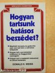 Hogyan tartsunk hatásos beszédet?