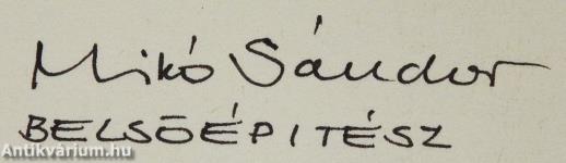 Mikó Sándor (dedikált példány)