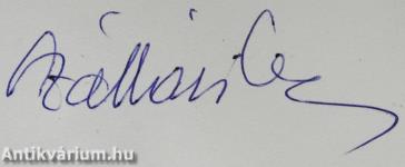 Az elmúlás balladája (dedikált példány)