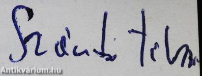 Élet, halál, cigaretta (dedikált példány)