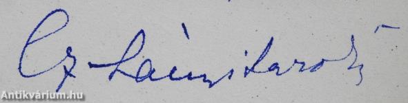 Őszi kert (dedikált példány)