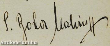 Az utolsó Árpád (dedikált példány)