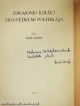 Zsigmond király honvédelmi politikája (dedikált példány)