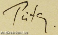 A napszemű ember (dedikált példány)