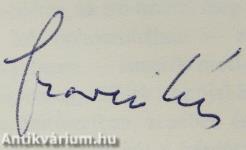 A clown, mint a művész önarcképe (dedikált példány)