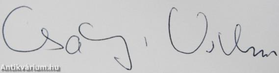 A kutyák szőrös gyerekek (dedikált példány)