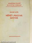 Német-magyar szótár