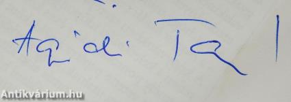 Árulkodó írások (dedikált példány)