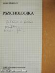 Pszichologika (dedikált példány)