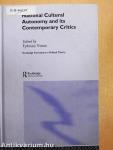 National Cultural Autonomy and its Contemporary Critics