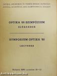 Optika '80 szimpózium - Előadások