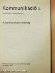Kommunikáció 1-2.