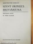 Szent Orpheus breviáriuma IV.