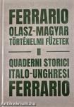Ferrario: Olasz-magyar történelmi füzetek II. - II Quaderni storici italo-ungheresi Ferrario