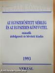 Az egyszerűsített mérleg és az egyszeres könyvvitel 1993