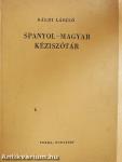 Spanyol-magyar kéziszótár