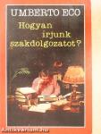 Hogyan írjunk szakdolgozatot?