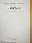 A Romániai Református Egyház kánonja