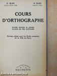 Cours d'orthographie