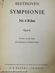 Symphonie Nr. 4 B dur Opus 60