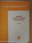 Tanulmányok a magyar népi demokrácia neveléstörténetéből I-II.