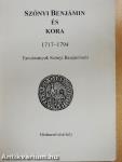 Szőnyi Benjámin és kora 1717-1794