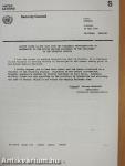 Letters addressed to the UN Security Council 1992-1993